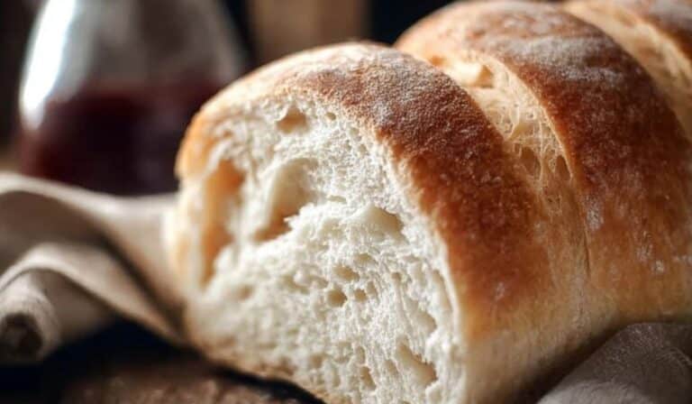 Quick One-Hour Bread Recipe freshly baked and sliced