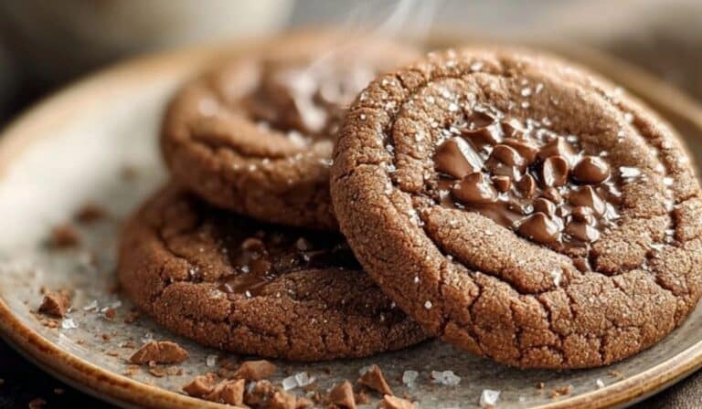 Coffee Dipping Cookies served with cappuccino